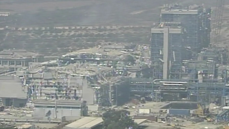 Zygi - Blasts caused extensive damage to nearby power plant