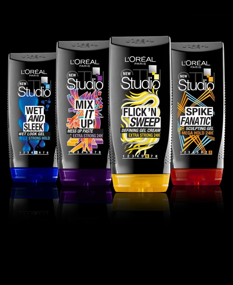 L'Oreal Studio Line Gels range