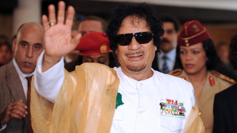 Colonel Muammar Gaddafi - Offered safe passage if he steps down