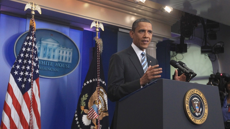 Barack Obama - Said talks should have been taken care of earlier