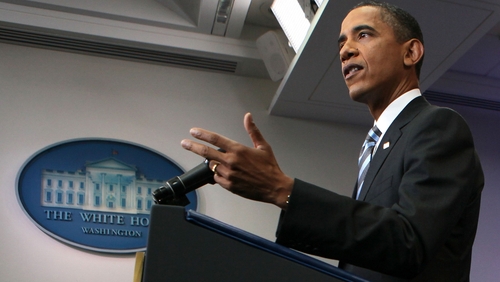 Barack Obama - Crisis talks