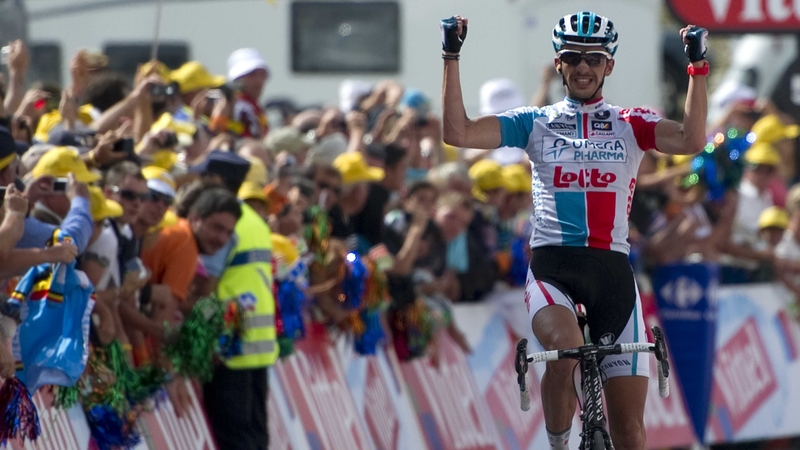 Jelle Vanendert - Won stage 14 of Le Tour