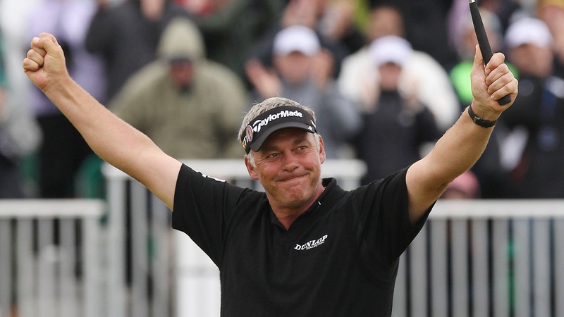2011 Open champion Darren Clarke tees off at 8.25am with Tom Watson and Jim Furyk in Thursday's first round