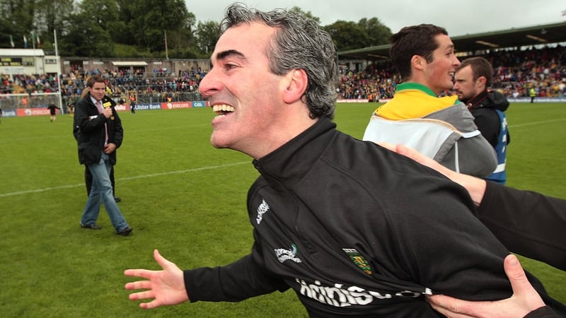 Jim McGuinness is plotting further progress in this year's Championship