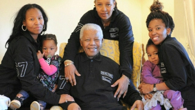 Nelson Mandela celebrated his 94th birthday in July 2012