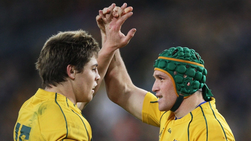 James O'Connor (l) returns for the Tri Nations opener but Matt Giteau (r) pays the price for the recent defeat to Samoa