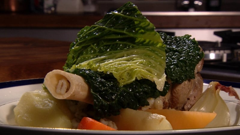 Hearty Irish Stew with delicious Lamb Shank.