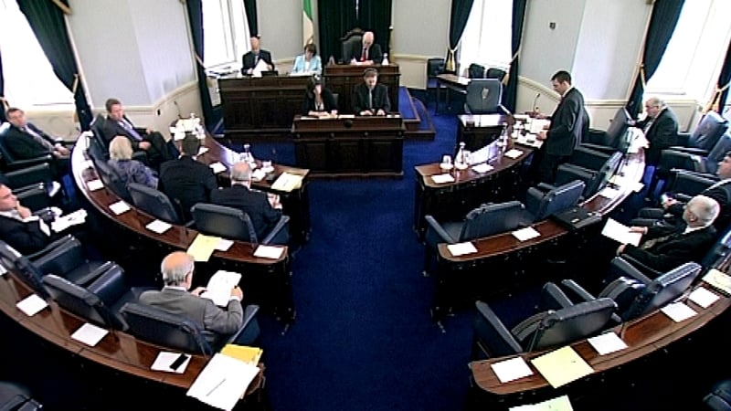 Enda Kenny said the future of the Seanad would be discussed at Cabinet before the end of the current Dáil session