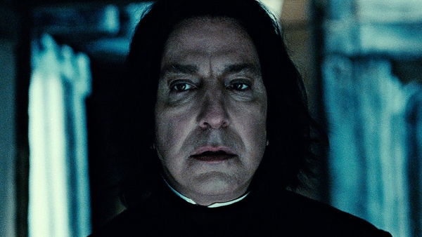 Rickman as as Severus Snape