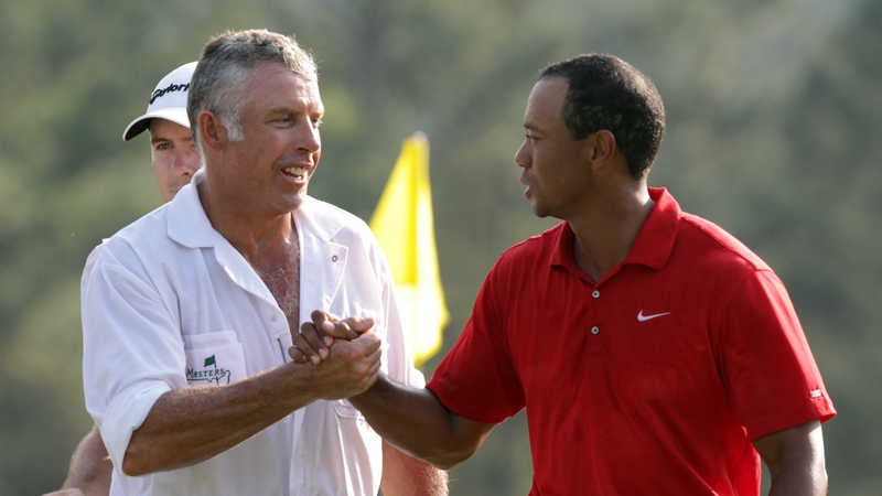 Tiger Woods and Steve Williams - Split after working together since 1999