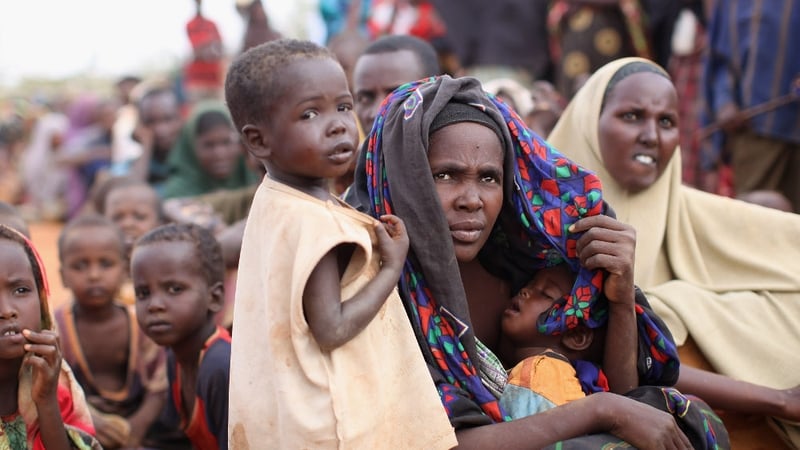 Kenya - Thousands of Somali refugees seek shelter