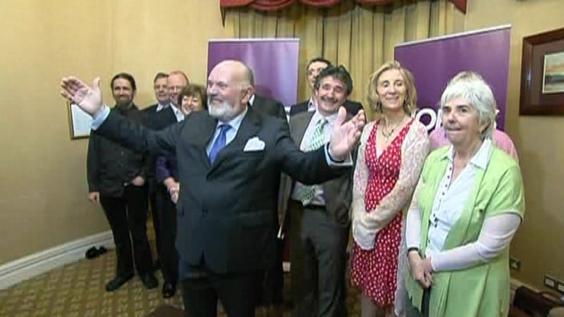 David Norris - Confident of securing backing for presidency
