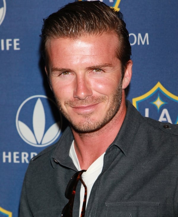David Beckham, the perfumer