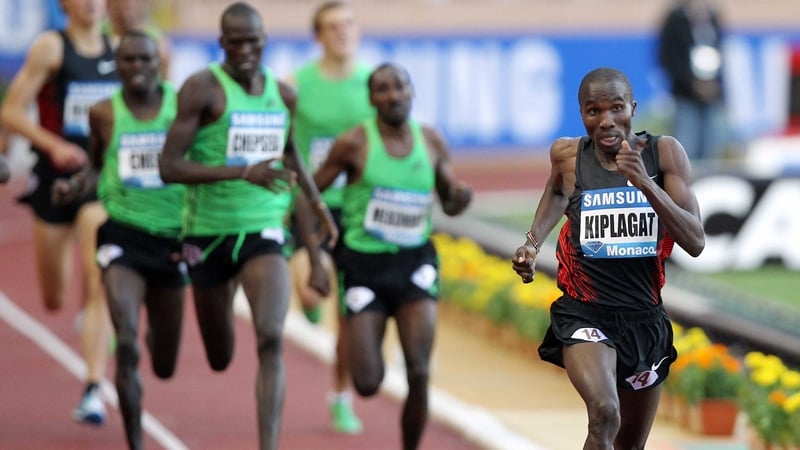 Silas Kiplagat - The Kenyan won the 1500m race that ended with a fight between two French runners