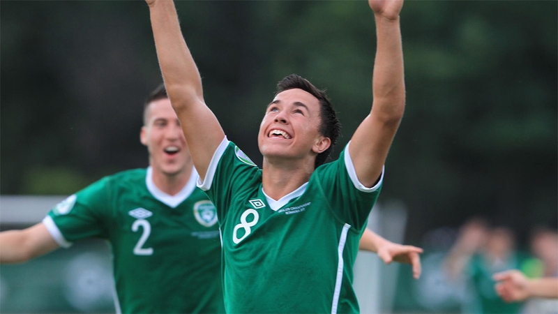 John O'Sullivan opened the scoring in Romania