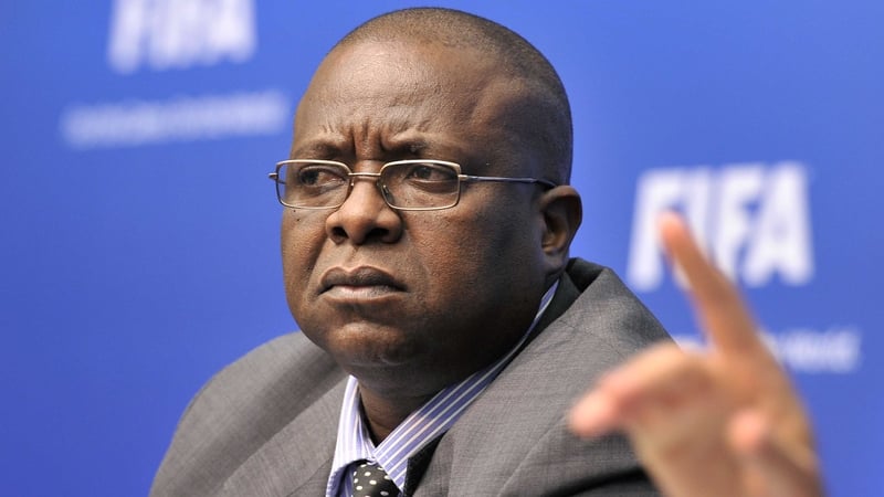 Petrus Damaseb - the FIFA Ethics Committee deputy chairman released the statement confirming Bin Hammam's ban