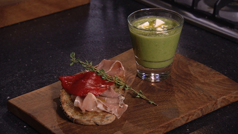 Delicious soup ready in 10 minutes.