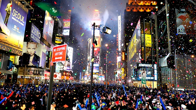 New Year's Eve in New York - The setting for the new movie, released on December 16