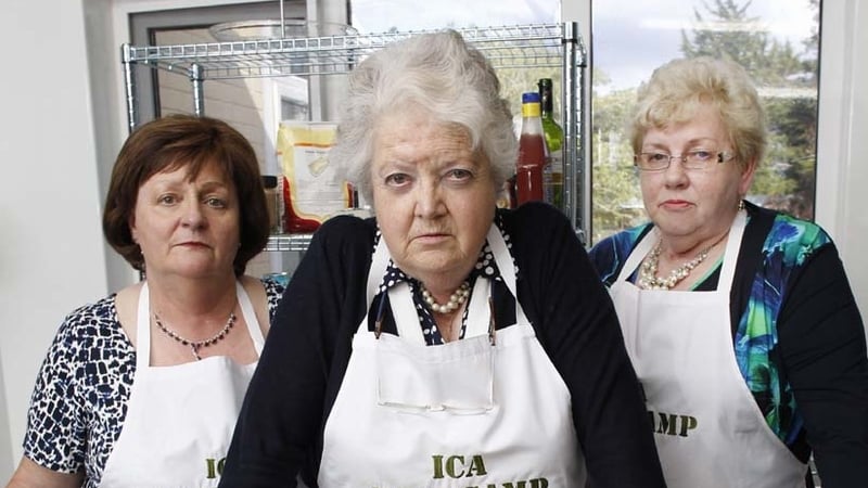 ICA mentors Imelda Byrne, Josephine Helly and Marie McGuirk