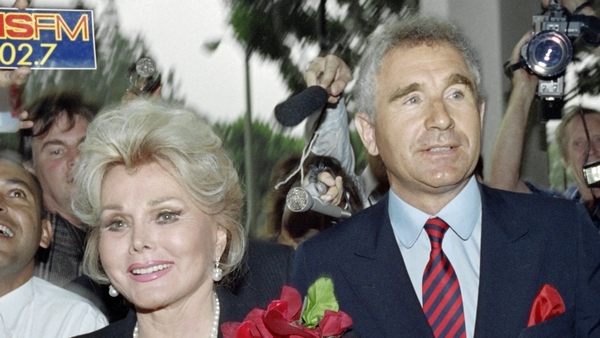 Gabor, Von Anhalt - Zsa Zsa and husband Frederic