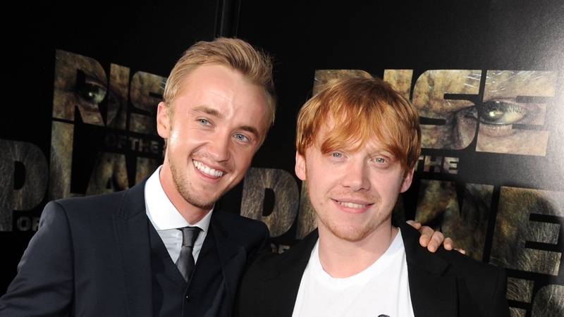 Friends after Potter - Tom Felton and Rupert Grint