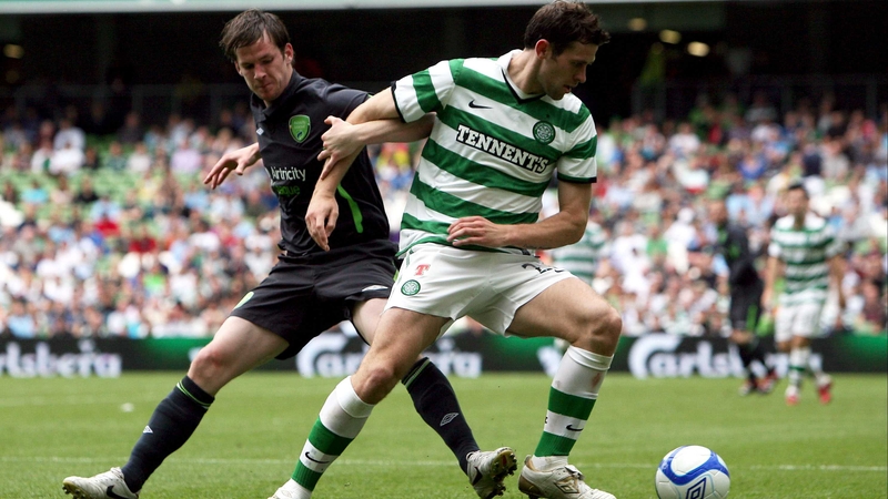 Daryl Murphy - scored a penalty for Celtic in their 5-0 defeat of an Airtricity League XI