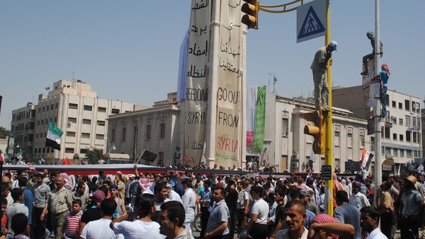 Syria - Reports that 1,600 people have been killed in protests