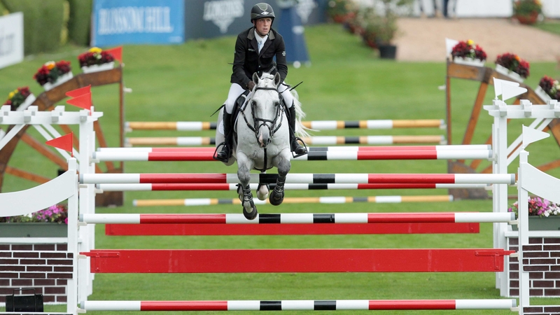 Shane Breen was the best of the Irish in the Millstreet Masters jump-off class