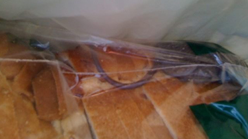 Queensland - Live rat found in bread packaging - (Pic: www.townsvillebulletin.com.au)