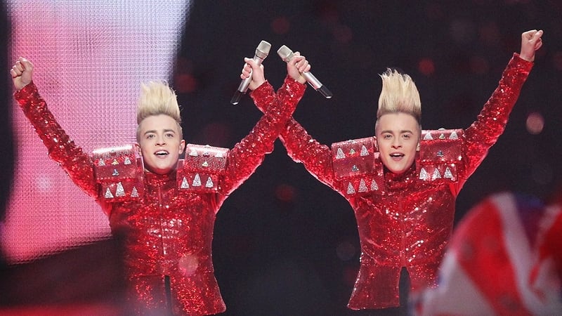Jedward at the Eurovision Song Contest Final - 1.18 million viewers on average