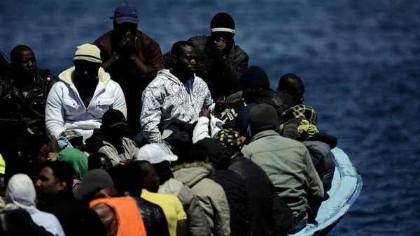 Libyan refugees - Over loaded boats