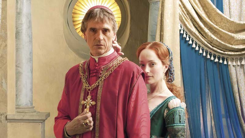 Irons - As a very un-PC Pope in The Borgias