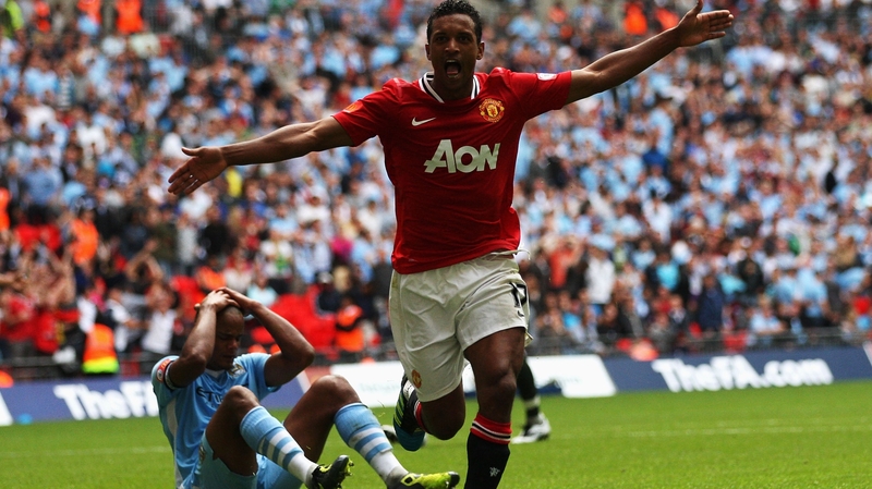 Community Shield - Nani grabbed an injury time winner to settle this Manchester derby at Wembley Stadium