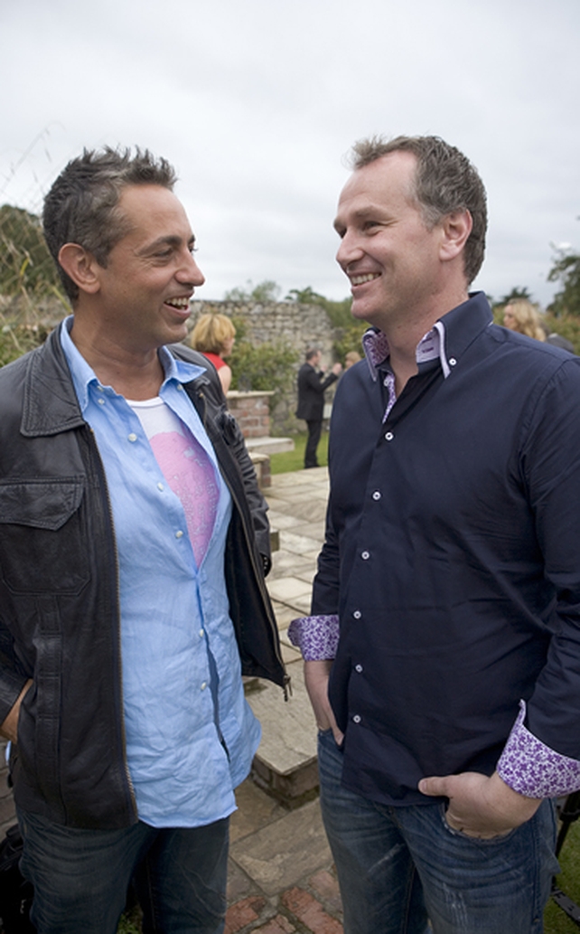 Baz Ashmawy and Dáithí Ó Sé