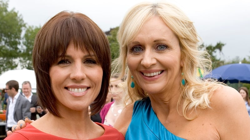 Gillian Quinn pictured with Miriam O'Callaghan at the recent RTÉ Autumn launch