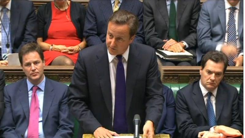 David Cameron tells Commons that UK should renegotiate its role in the European Union