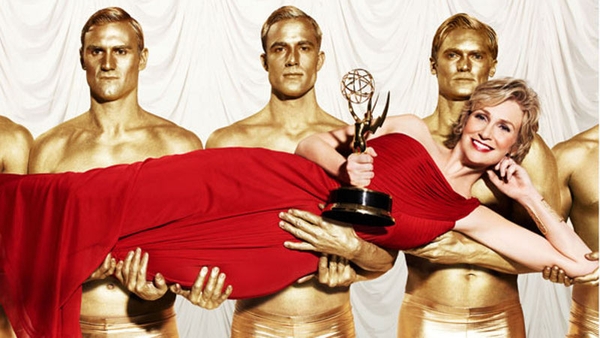 No tracksuits for Jane Lynch