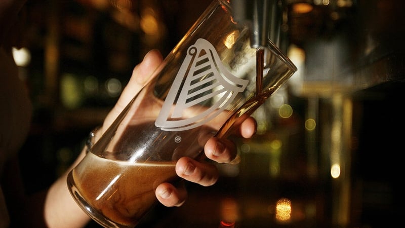Diageo says Guinness sales declined by 1% globally in its fiscal half year