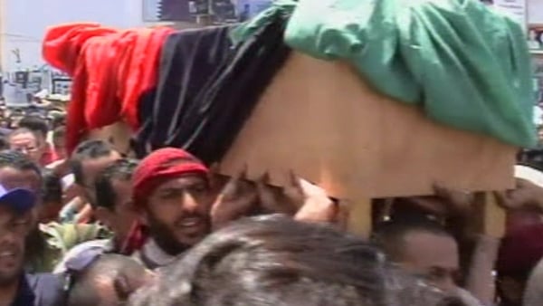 Libyan funerals - Take place around the country