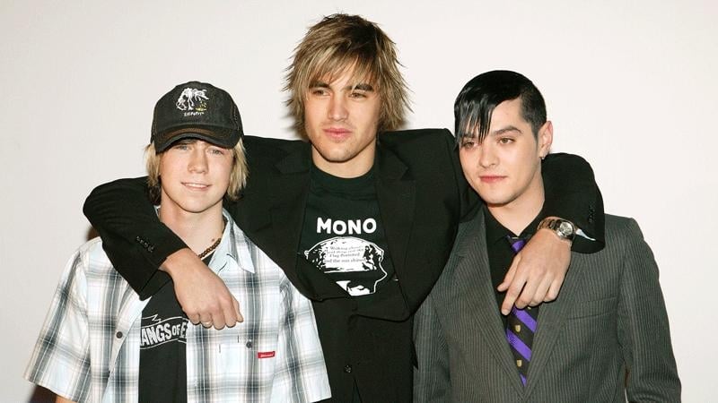 Back in the day - Busted stars James Bourne, Charlie Simpson and Matt Willis
