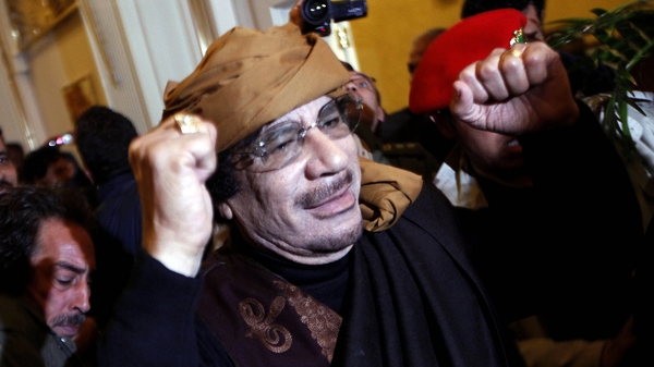 Gaddafi's whereabouts are unknown
