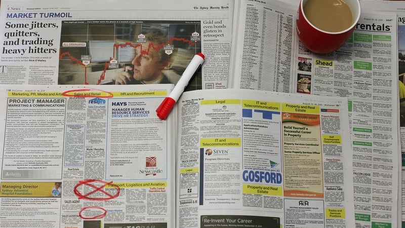 The number of people unemployed in Ireland rose slightly in the month as more females were out of work