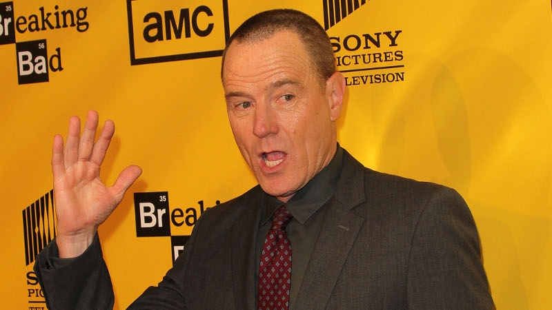 Star Bryan Cranston at Breaking Bad's Season 4 premiere