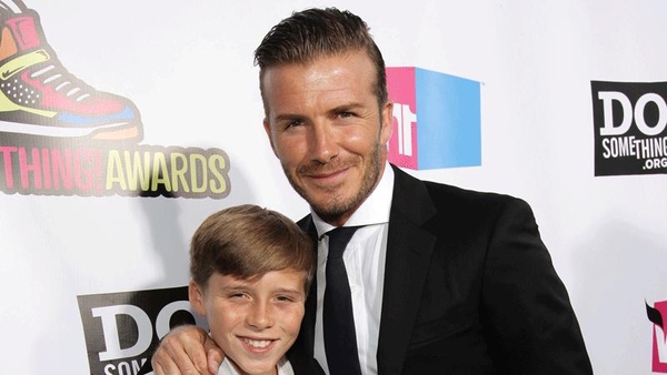 David Beckham puts his family first