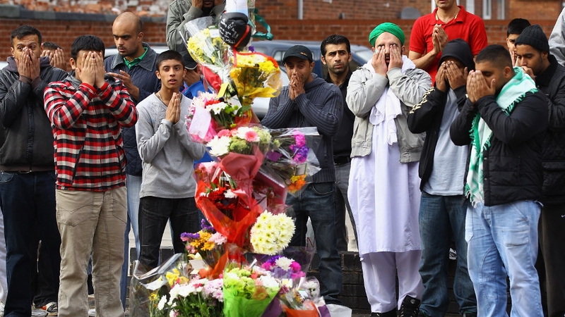 Birmingham - Prayers said at scene of murders