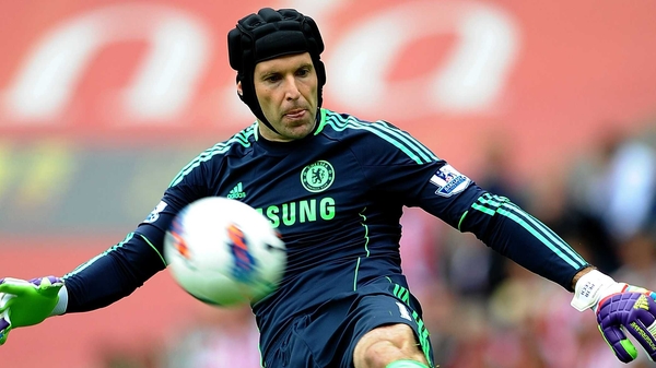 Petr Cech - The goalkeeper suffered a medial ligament injury in training