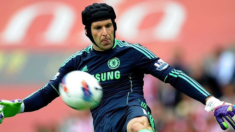 Petr Cech - The goalkeeper suffered a medial ligament injury in training