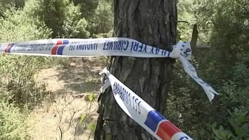Murder - Scene cordoned-off