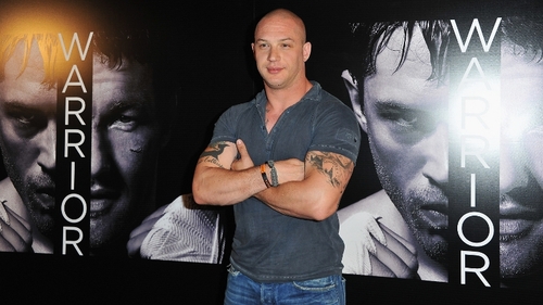 Tom Hardy: playing the villain Bane in The Dark Knight Rises