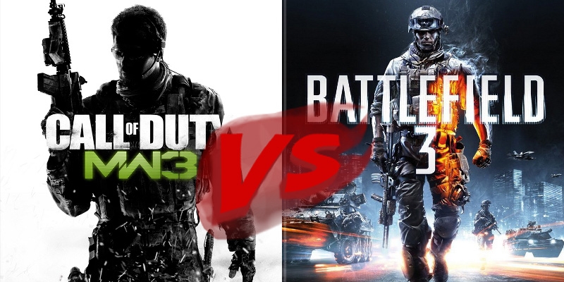 Call of Duty: Modern Warfare 3 vs. Battlefield 3